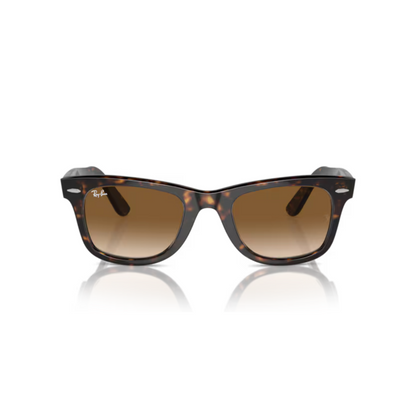 Ray-Ban RB2140 BrownTortoise/902-51 Original Wayfarer unisex sunglasses with classic full-rim square frame