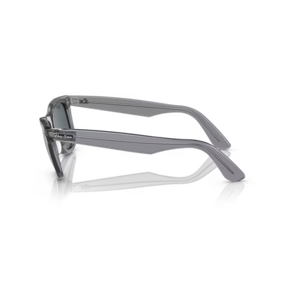 Ray-Ban RB2140 TransparentGrey/6773R5 Original Wayfarer unisex sunglasses with classic full-rim square frame
