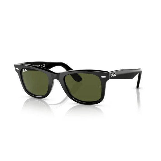 Ray-Ban RB2140 Black/901 Original Wayfarer unisex sunglasses with classic full-rim square frame