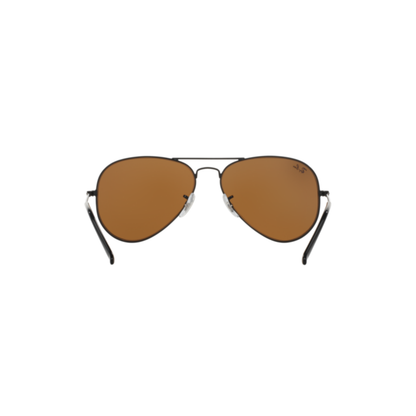 Ray-Ban RB3025I unisex metal pilot aviator sunglasses hinge frame detail
