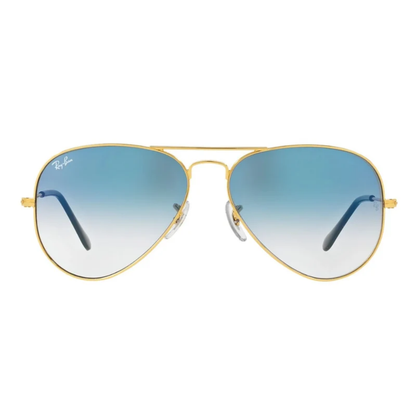 Ray-Ban RB3025I unisex metal pilot aviator sunglasses front view