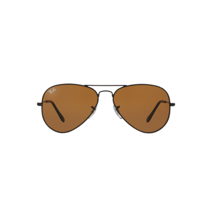 Ray-Ban RB3025I unisex metal pilot aviator full-rim sunglasses front view