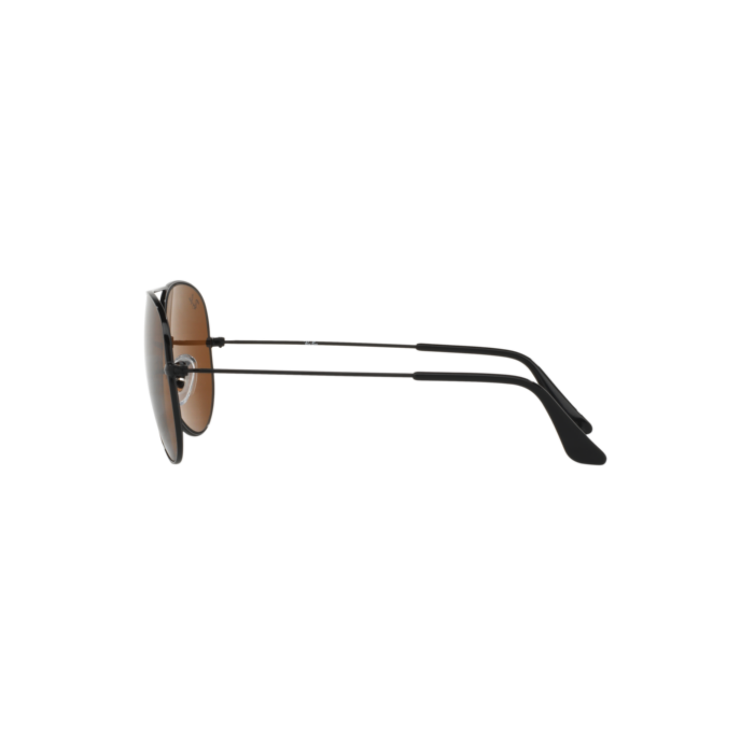 Ray-Ban RB3025I unisex metal pilot aviator sunglasses side temple profile