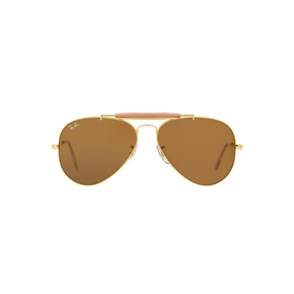 Ray-Ban RB3129I unisex metal aviator full-rim sunglasses front view