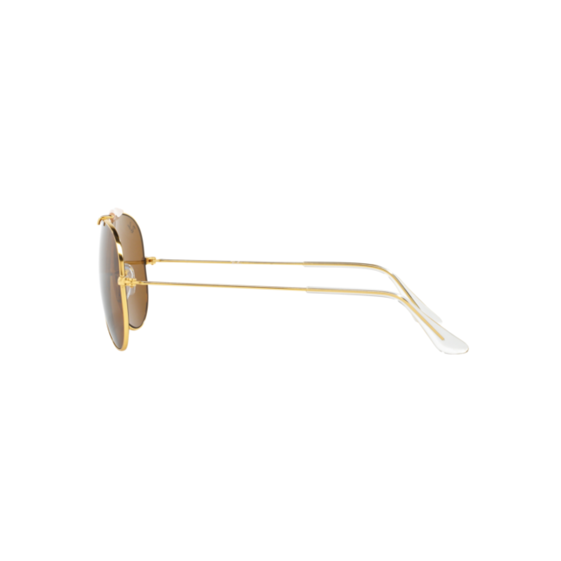 Ray-Ban RB3129I unisex metal aviator sunglasses side temple profile