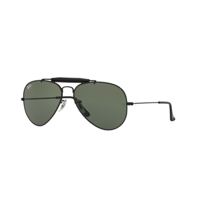 Ray-Ban RB3129I unisex metal aviator full-rim sunglasses three-quarter view