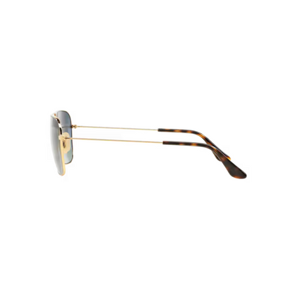 Ray-Ban RB3136I Caravan unisex metal sunglasses with iconic geometric square frame and premium designer styling.