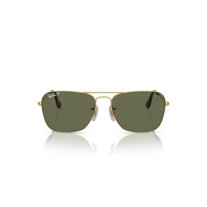 Ray-Ban RB3136I Caravan unisex metal sunglasses with iconic geometric square frame and premium designer styling./58