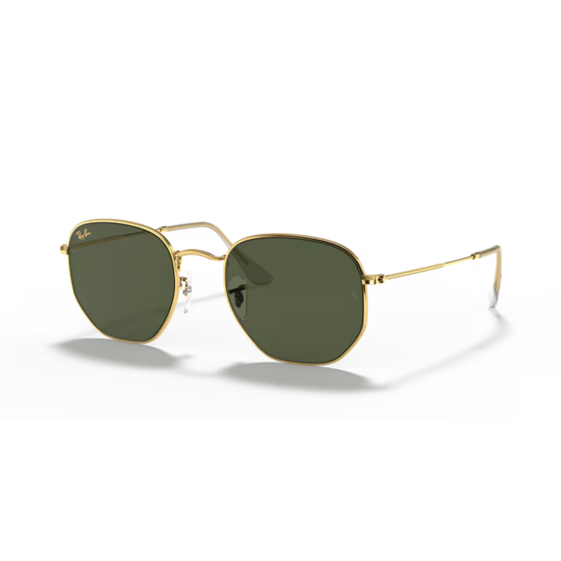 Ray-Ban RB3548 Hexagonal Metal Sunglasses Angle View