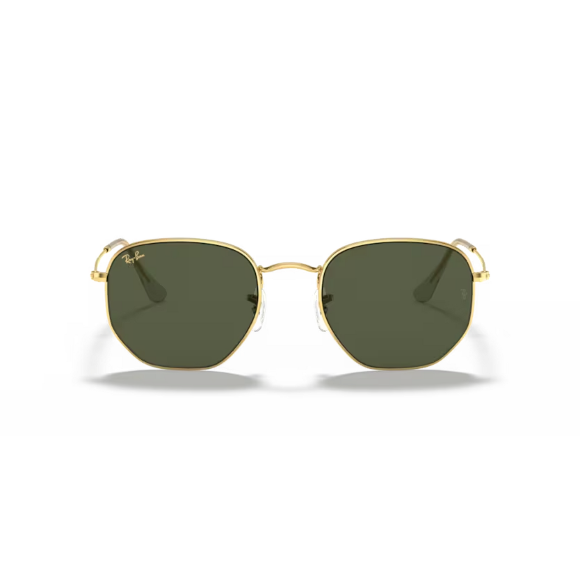 Ray-Ban RB3548 Hexagonal Metal Sunglasses Front View