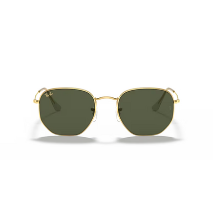 Ray-Ban RB3548 Hexagonal Metal Sunglasses Front View