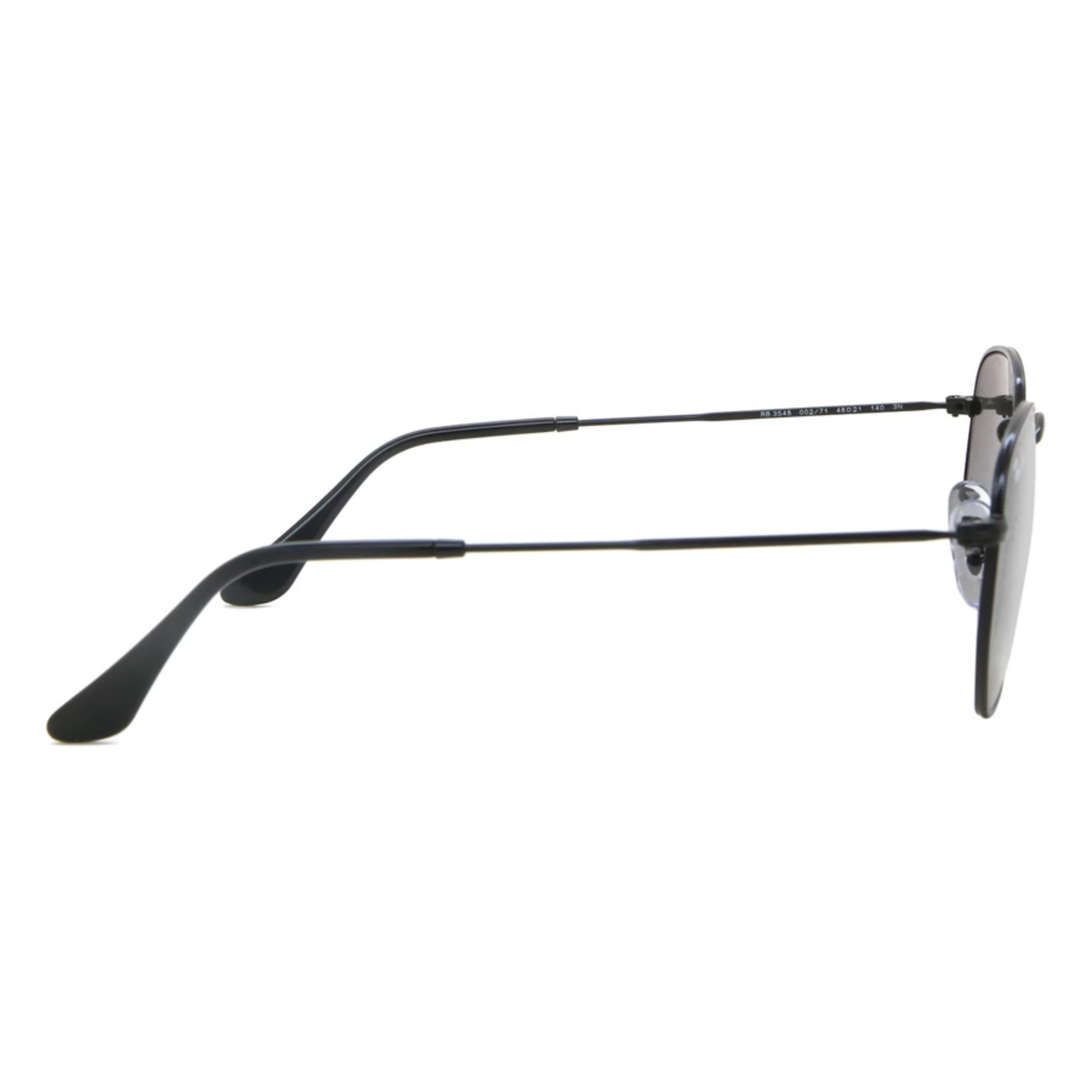 Ray-Ban RB3548 hexagonal unisex metal sunglasses with full-rim design and UV-protective lenses.
