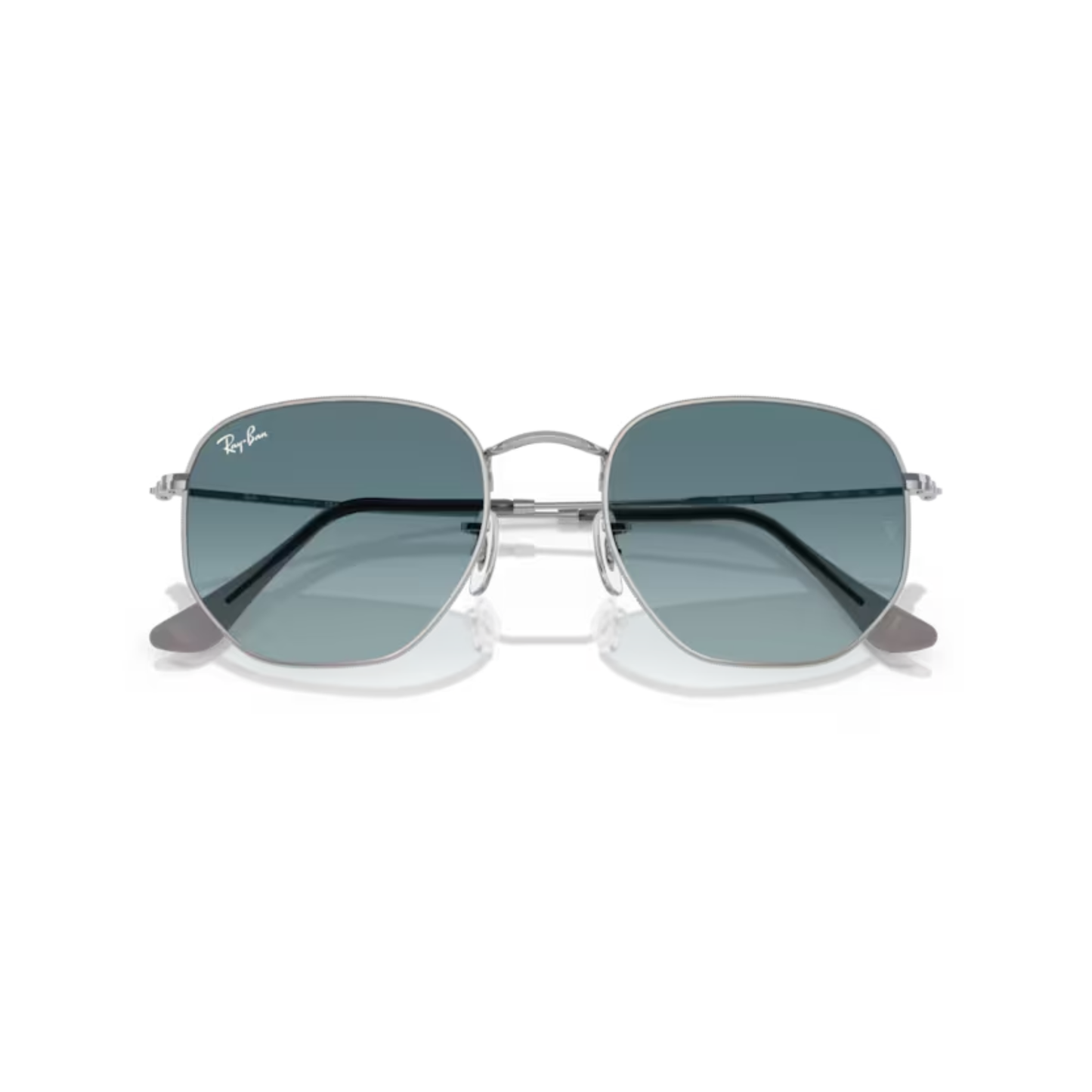 Ray-Ban RB3548N Hexagonal Metal Sunglasses Front View