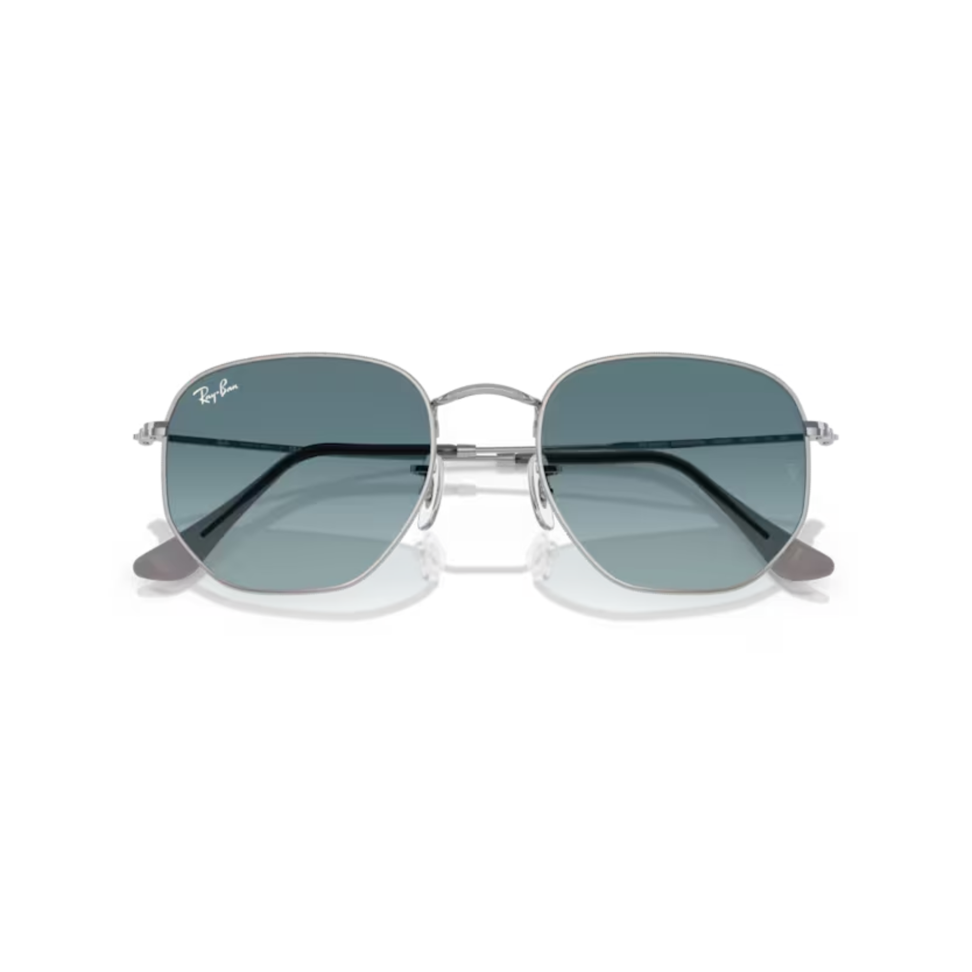 Ray-Ban RB3548N Hexagonal Metal Sunglasses Front View