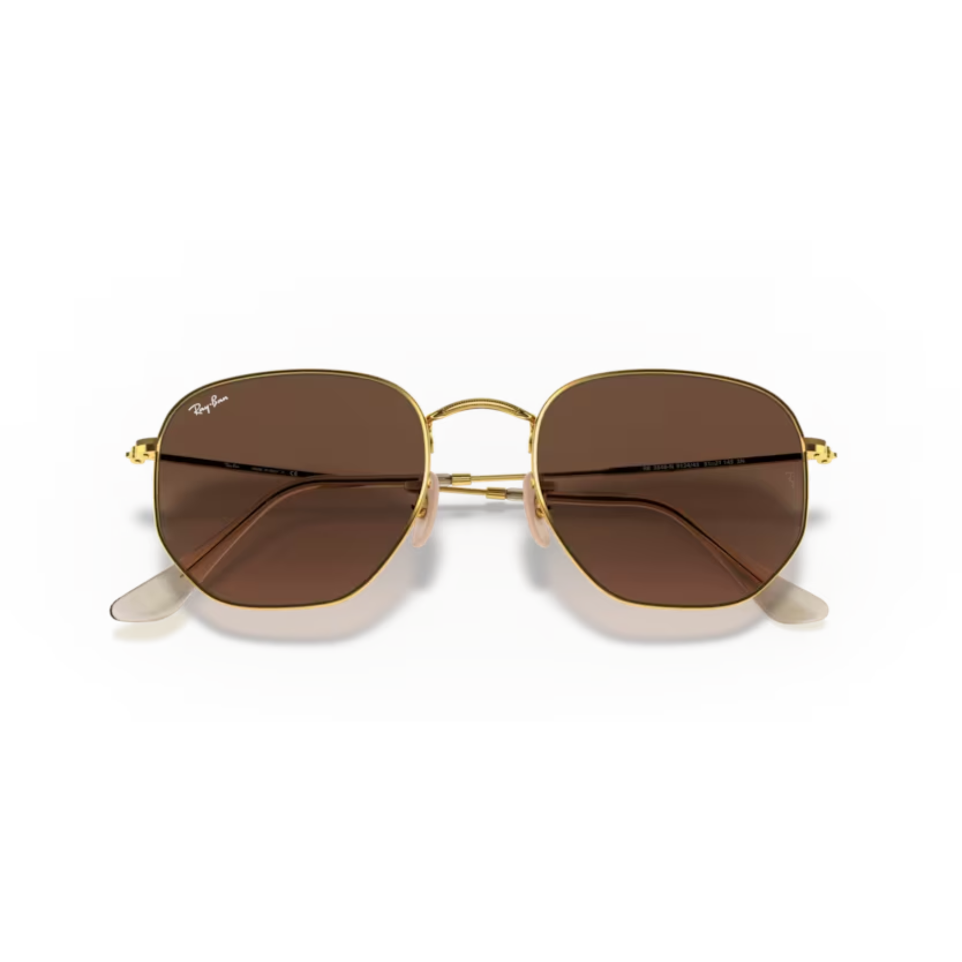 Ray-Ban RB3548N Hexagonal Metal Sunglasses Front View
