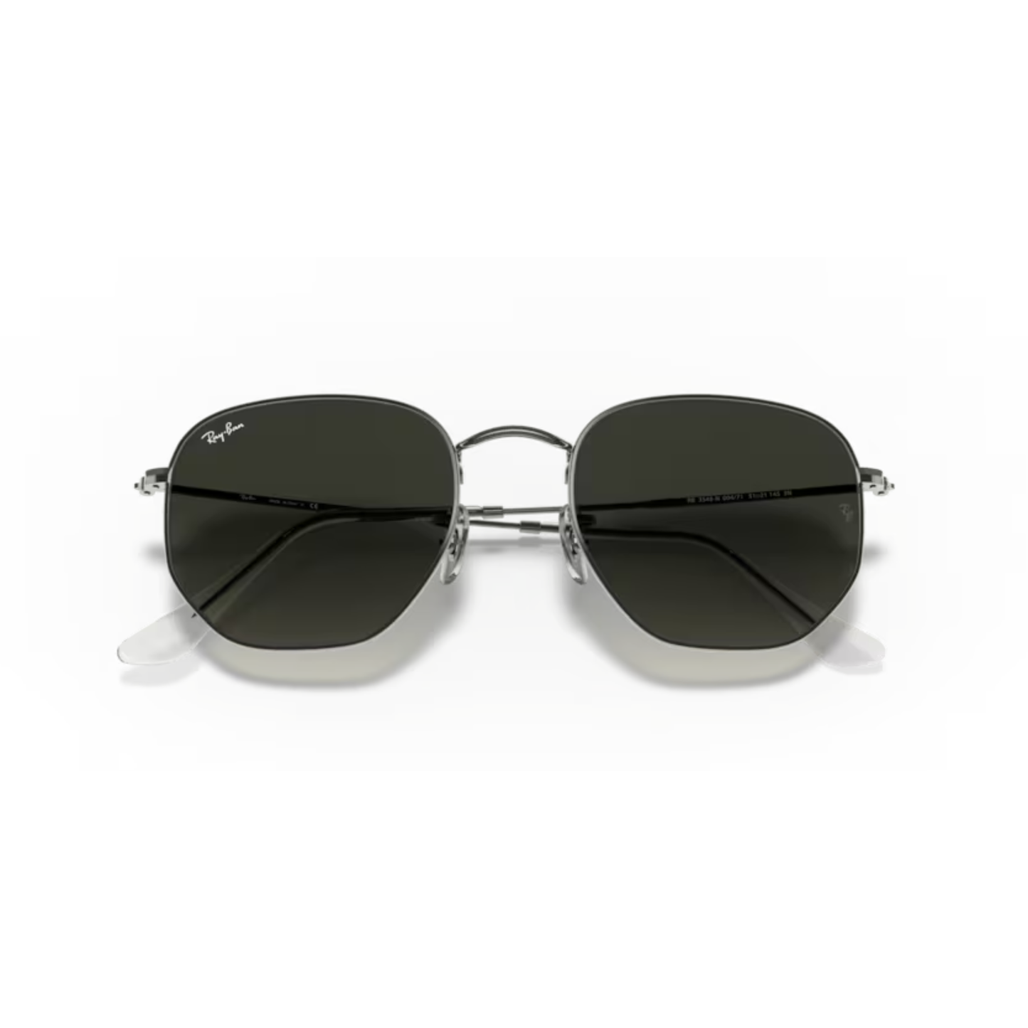 Ray-Ban RB3548N Hexagonal Metal Sunglasses Front View