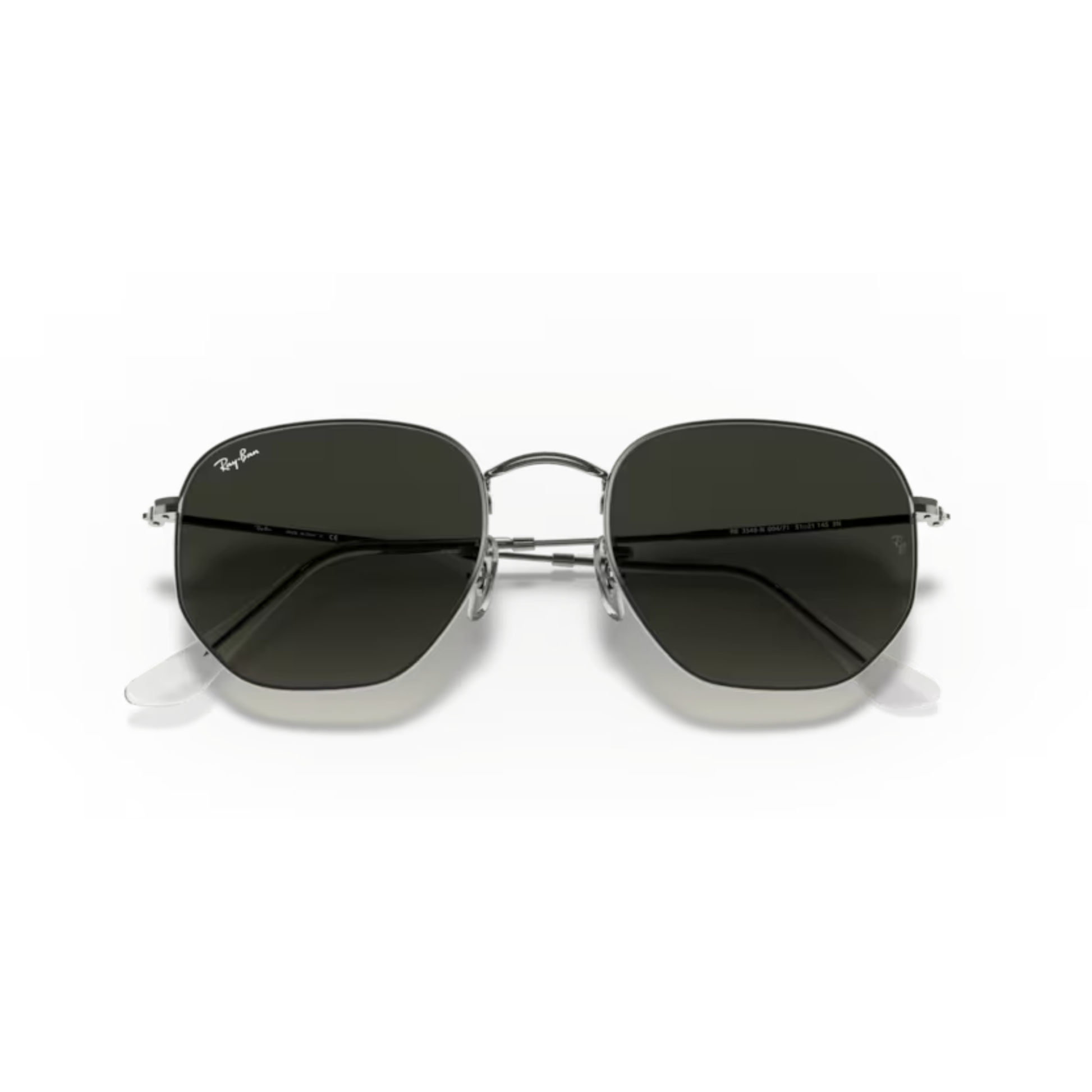 Ray-Ban RB3548N Hexagonal Metal Sunglasses Front View