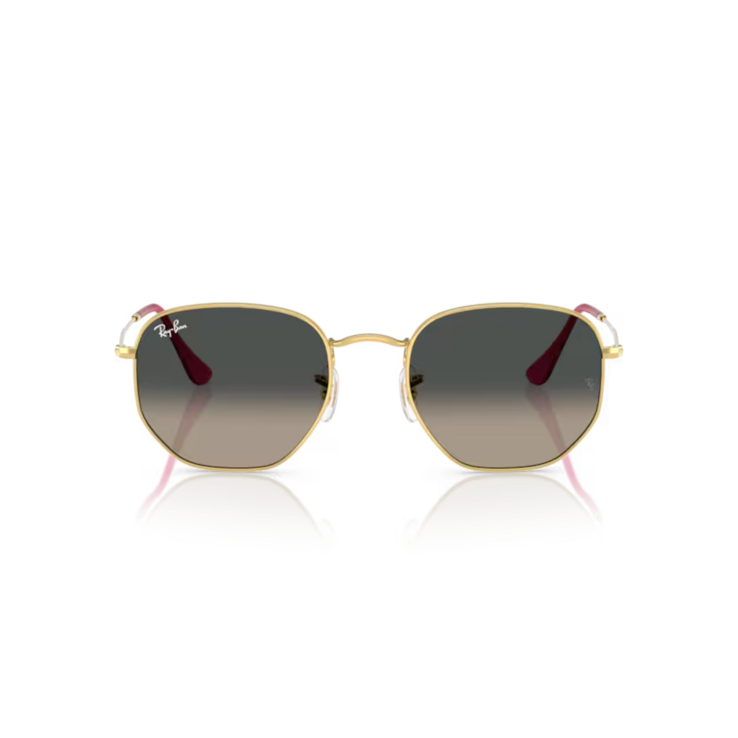 Ray-Ban RB3548N Hexagonal Metal Sunglasses Front View