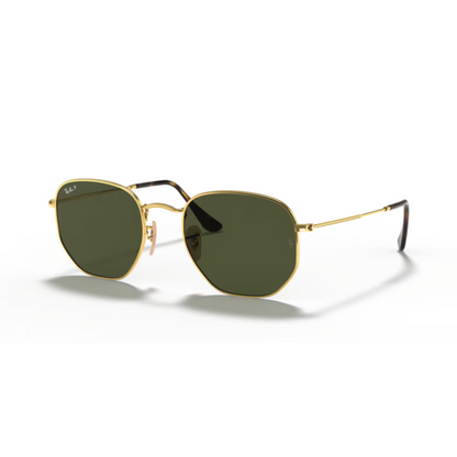 Ray-Ban RB3548N Hexagonal Metal Sunglasses Angle View