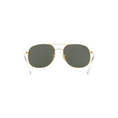 Ray-Ban RB3599I 001/31 unisex metal square sunglasses hinge detail