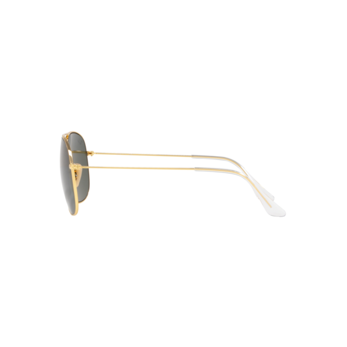 Ray-Ban RB3599I 001/31 unisex metal square sunglasses side profile