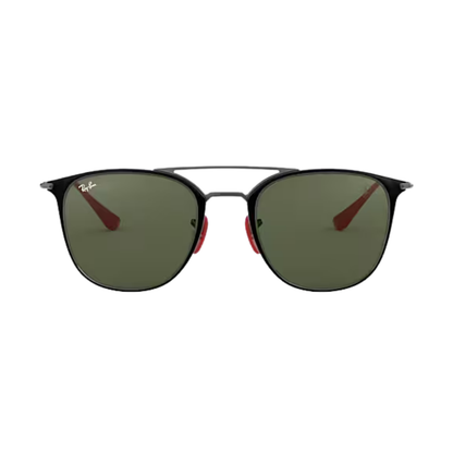 Ray-Ban RB3601M unisex square metal sunglasses with lightweight full-rim design and premium UV-protective lenses.