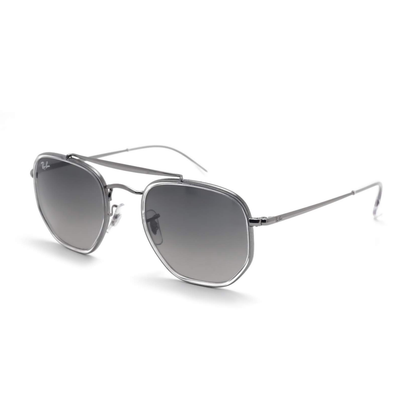 Ray-Ban RB3648M unisex hexagon metal sunglasses with full-rim construction and iconic designer styling.