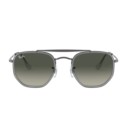 Ray-Ban RB3648M unisex hexagon metal sunglasses with full-rim construction and iconic designer styling.