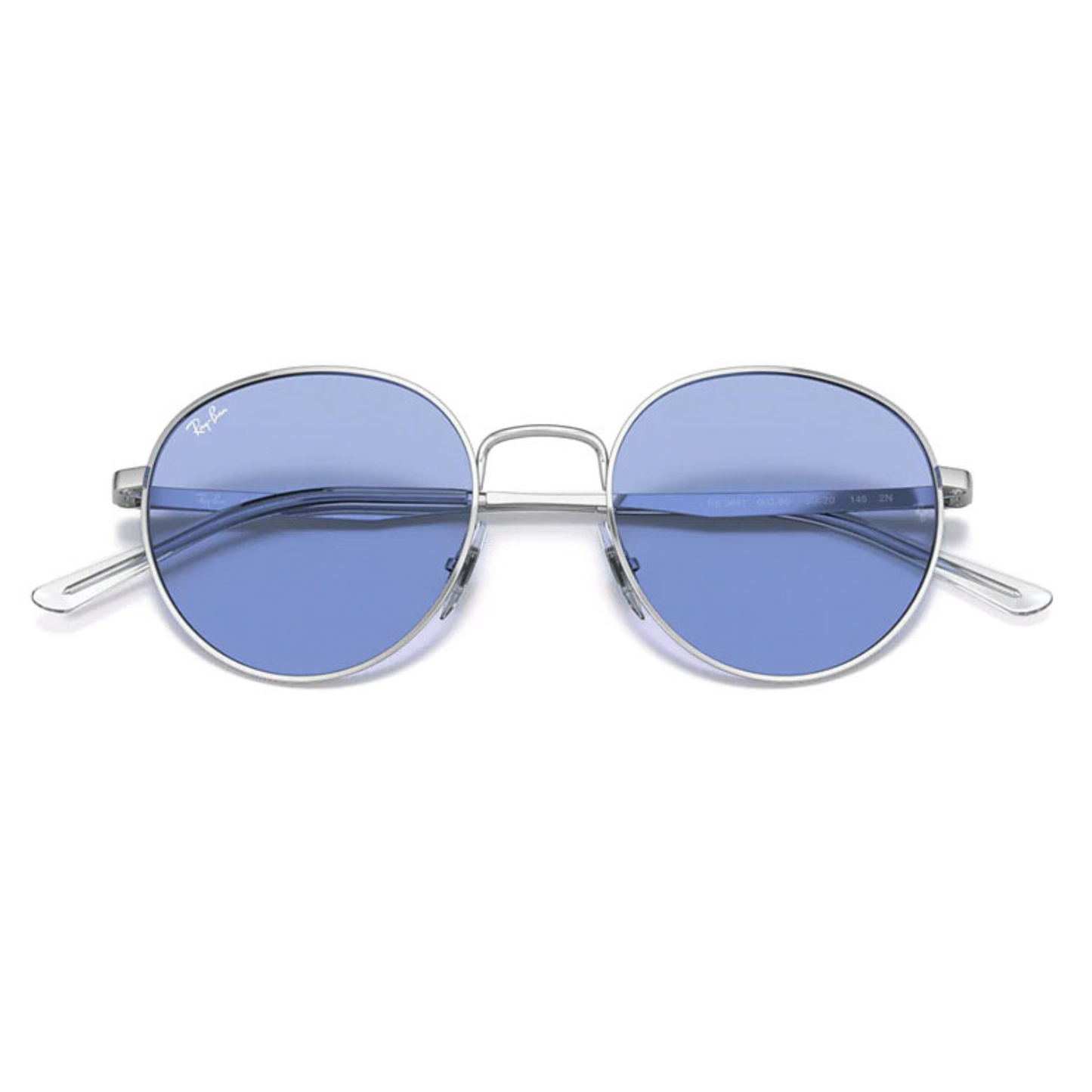 Ray-Ban RB3681 unisex round metal full-rim sunglasses with premium iconic styling.
