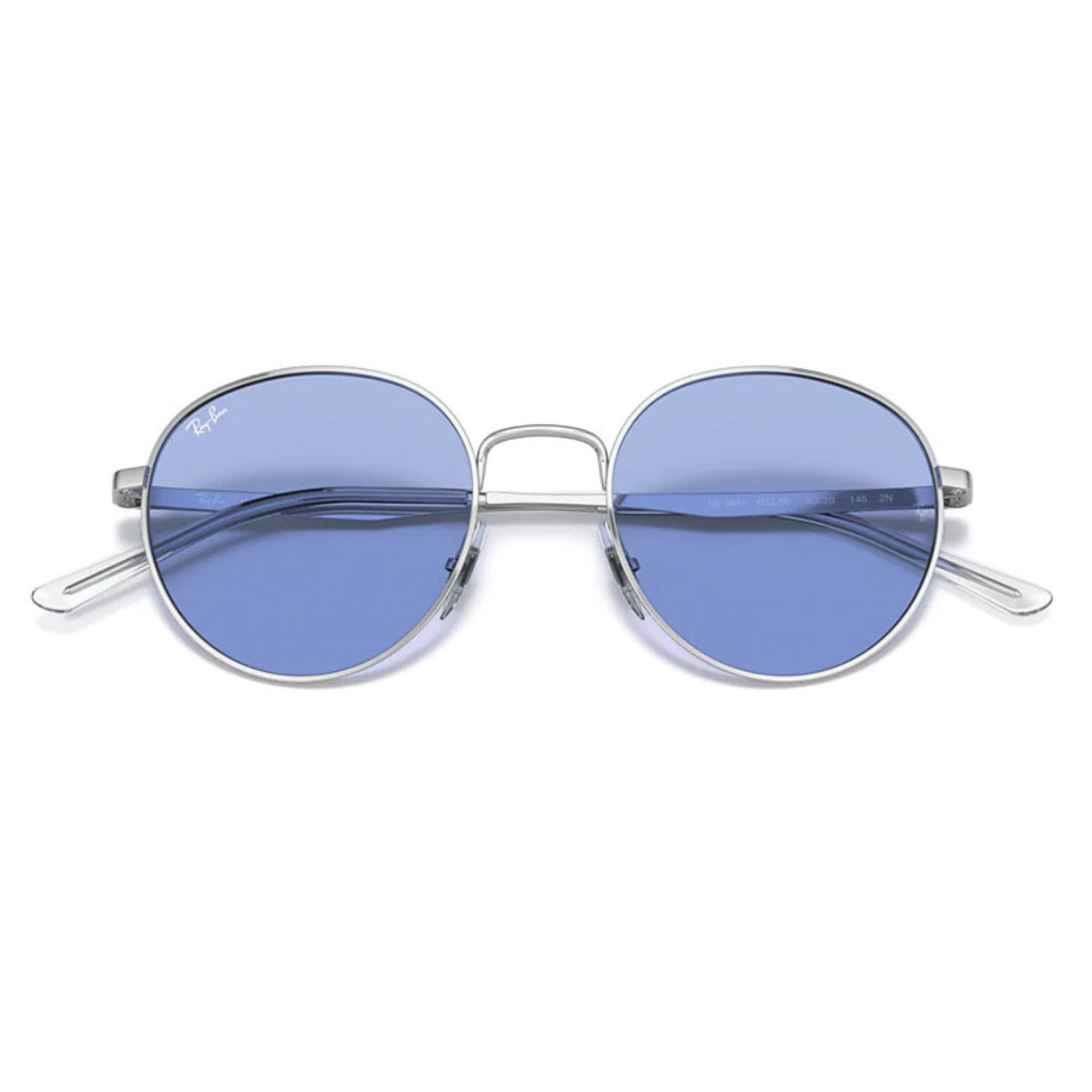 Ray-Ban RB3681 unisex round metal full-rim sunglasses with premium iconic styling.