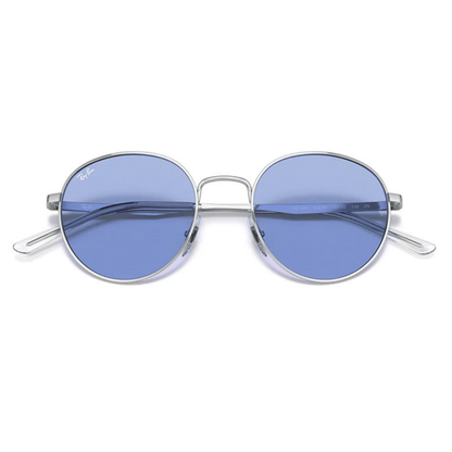 Ray-Ban RB3681 unisex round metal full-rim sunglasses with premium iconic styling.