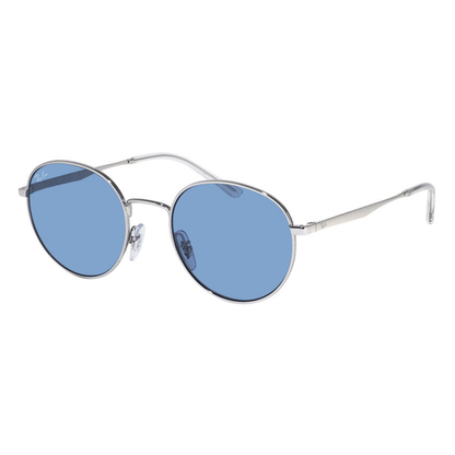 Ray-Ban RB3681 unisex round metal full-rim sunglasses with premium iconic styling.