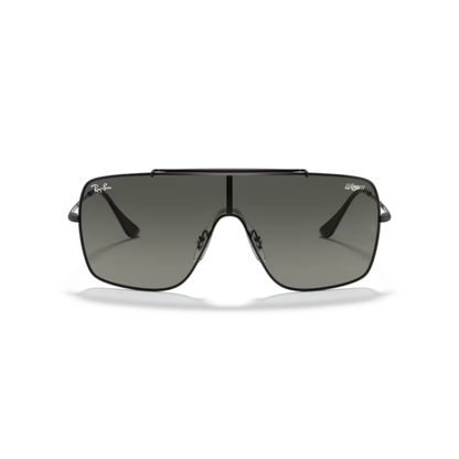 Ray-Ban RB3697 Wings II unisex square metal sunglasses front view