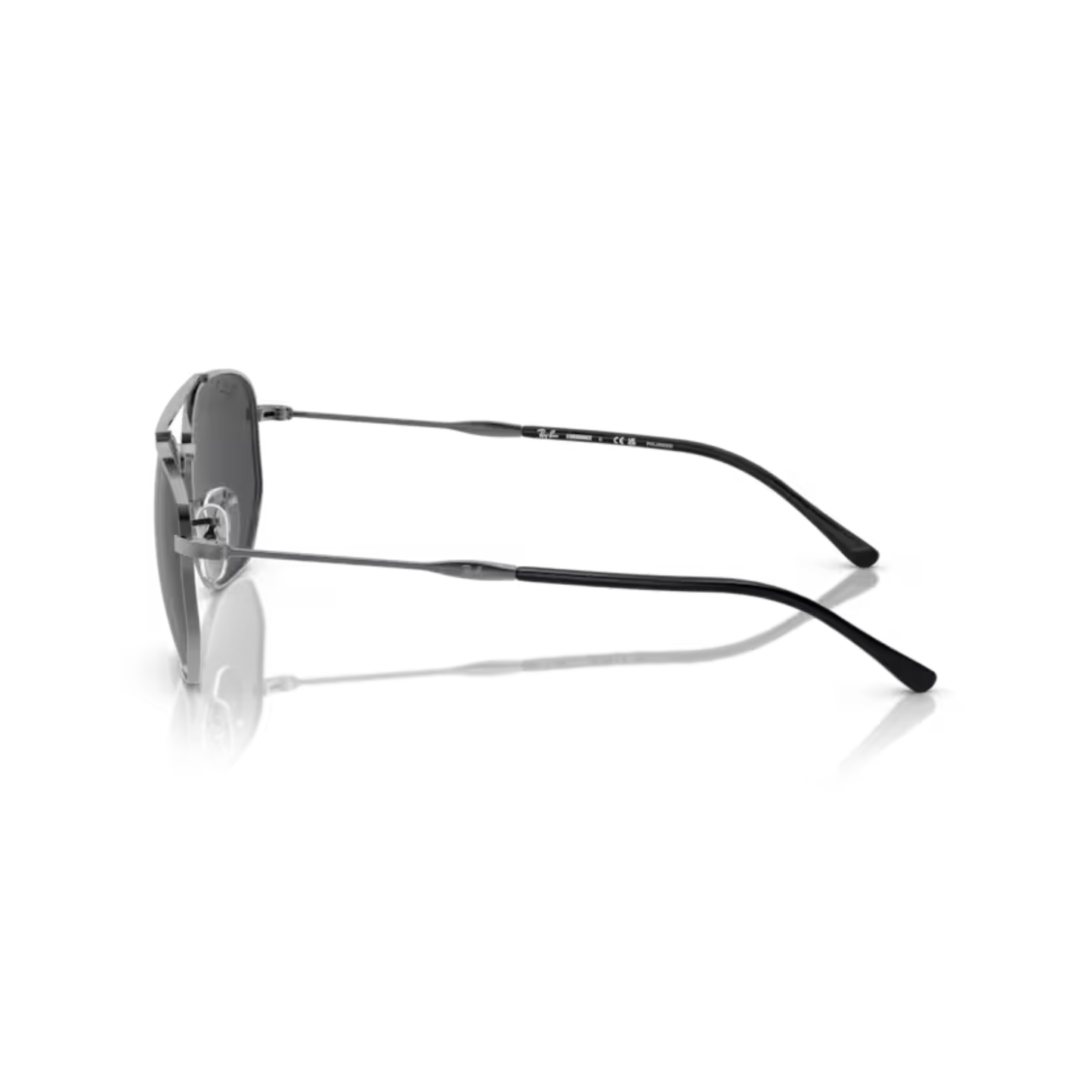 Ray-Ban RB3707 unisex irregular metal sunglasses with a full-rim designer frame and premium UV-protective lenses.