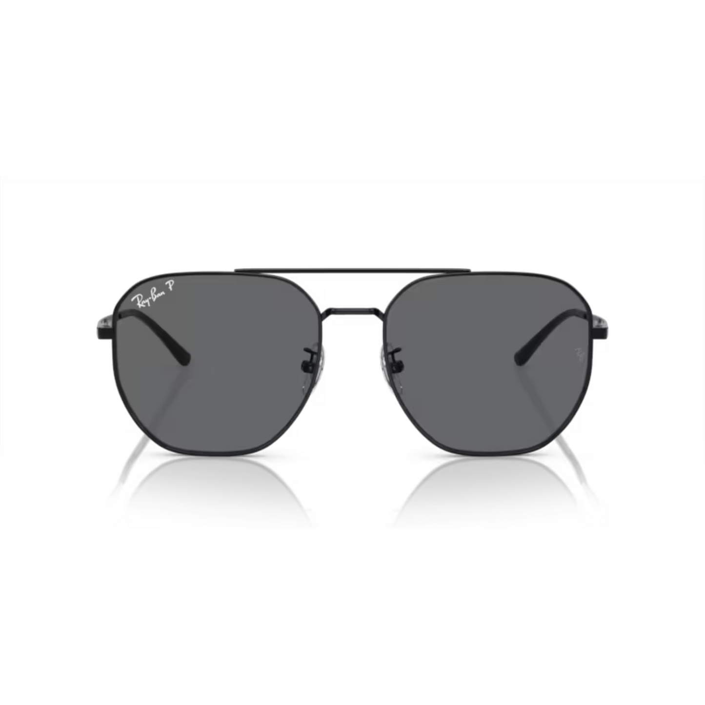 Ray-Ban RB3724D irregular unisex metal sunglasses with a bold full-rim design and premium craftsmanship.