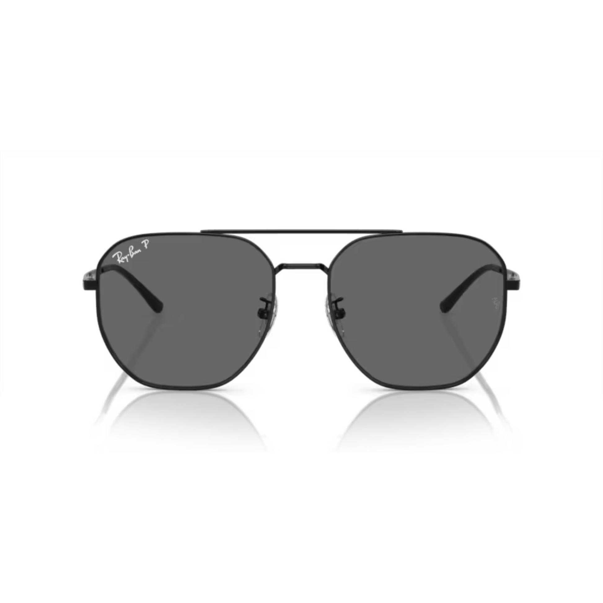 Ray-Ban RB3724D irregular unisex metal sunglasses with a bold full-rim design and premium craftsmanship.