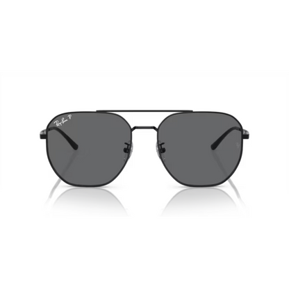 Ray-Ban RB3724D irregular unisex metal sunglasses with a bold full-rim design and premium craftsmanship.