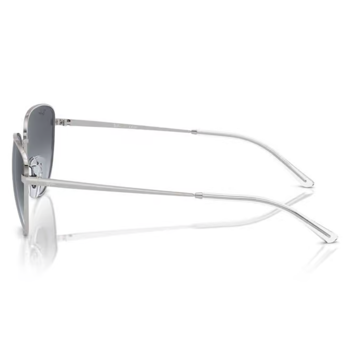 Ray-Ban RB3740I women's cat-eye metal sunglasses with full-rim frame and UV-protective lenses.