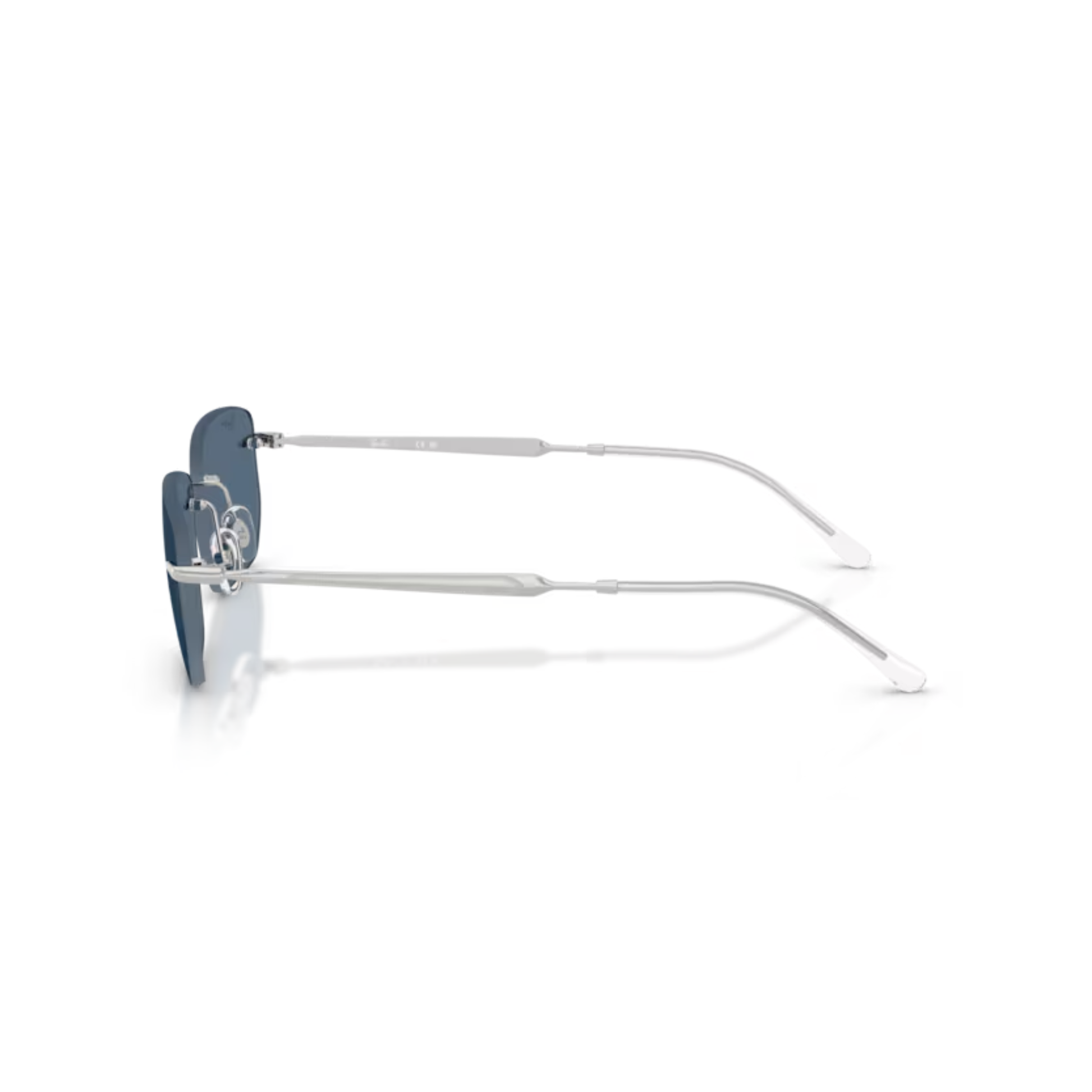 Ray-Ban RB3768 Rectangle Metal Sunglasses Side View