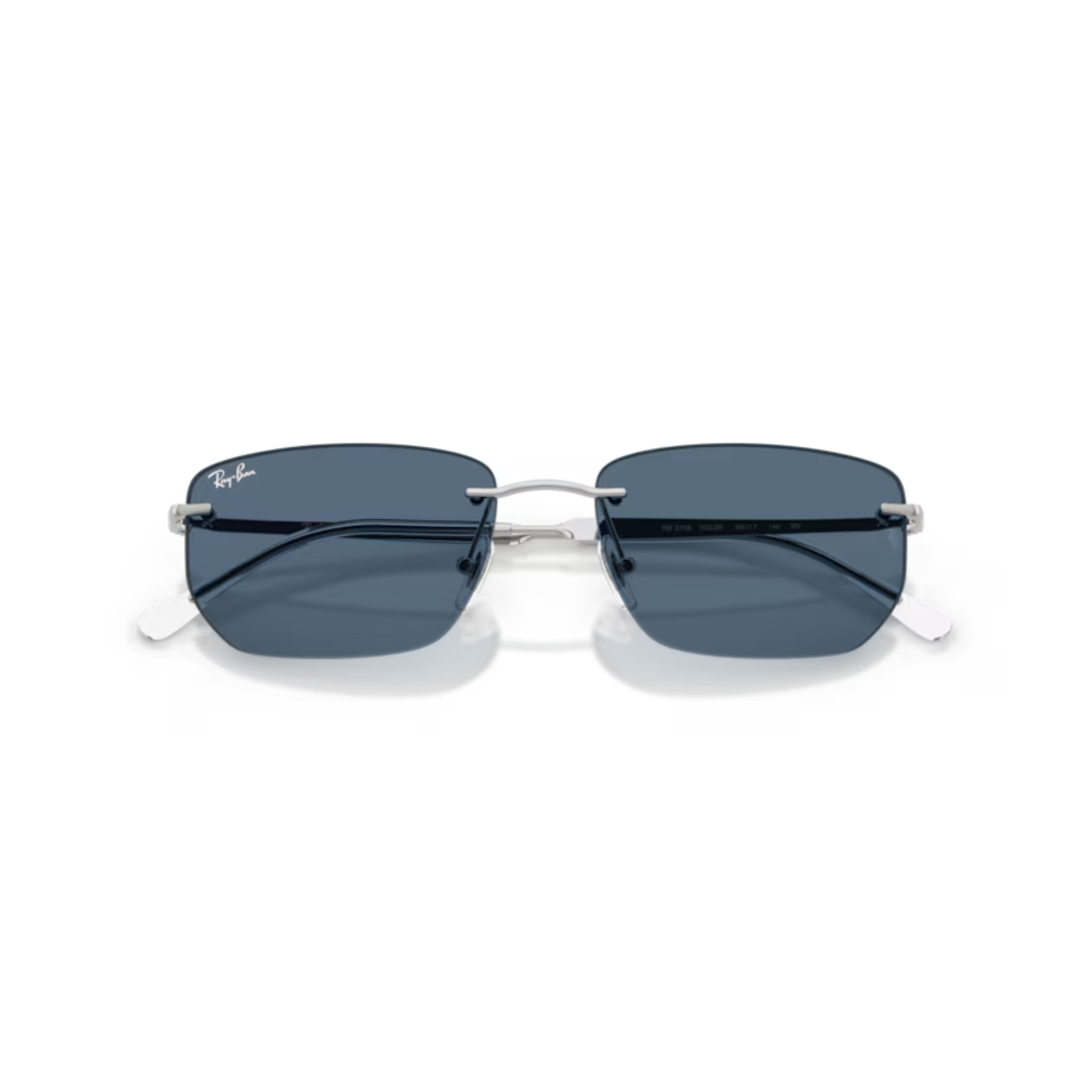 Ray-Ban RB3768 Rectangle Metal Sunglasses Front View