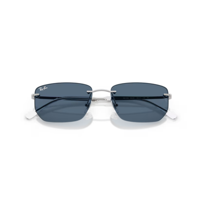 Ray-Ban RB3768 Rectangle Metal Sunglasses Front View