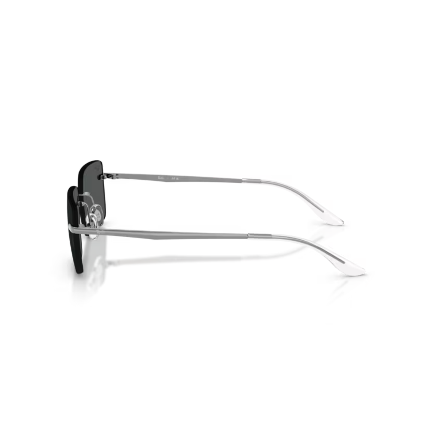 Ray-Ban RB3786I Rimless Rectangle Metal Sunglasses Side View