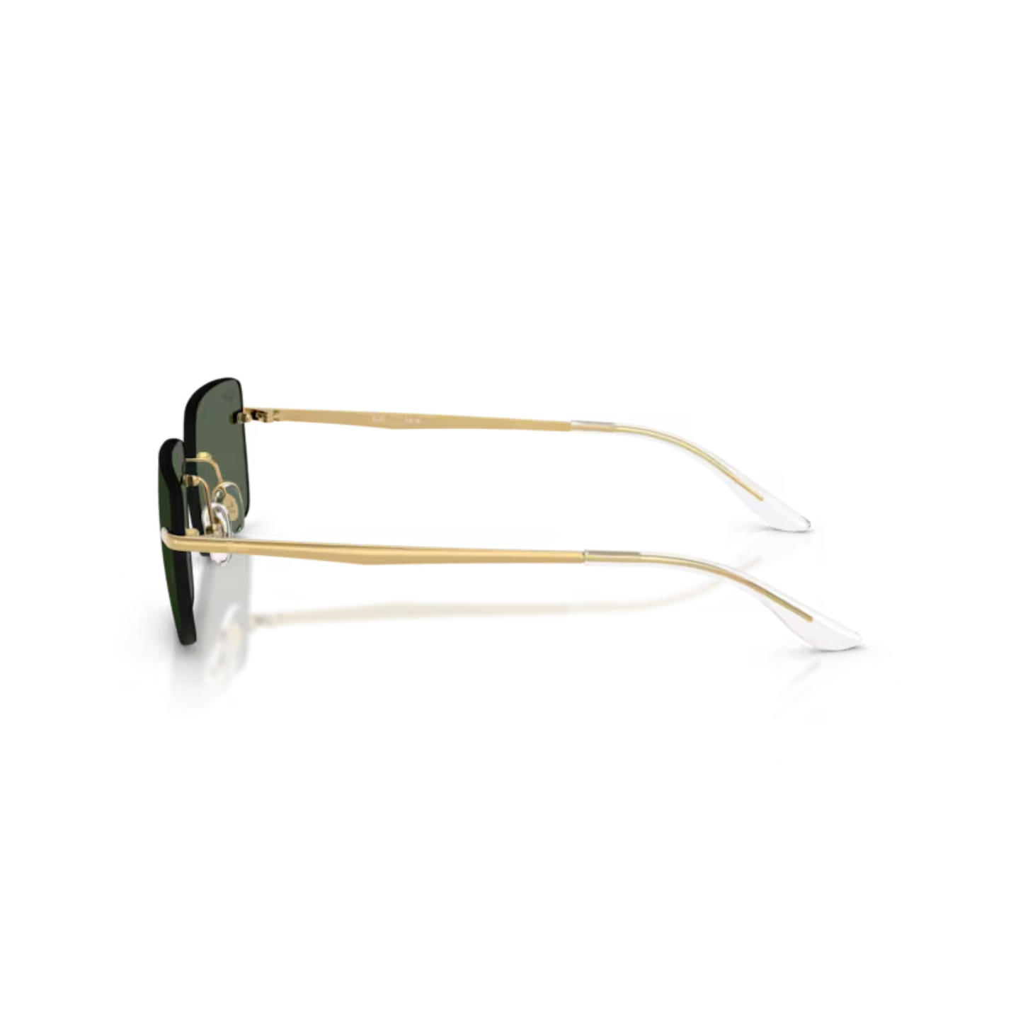 Ray-Ban RB3786I Rimless Rectangle Metal Sunglasses Side View