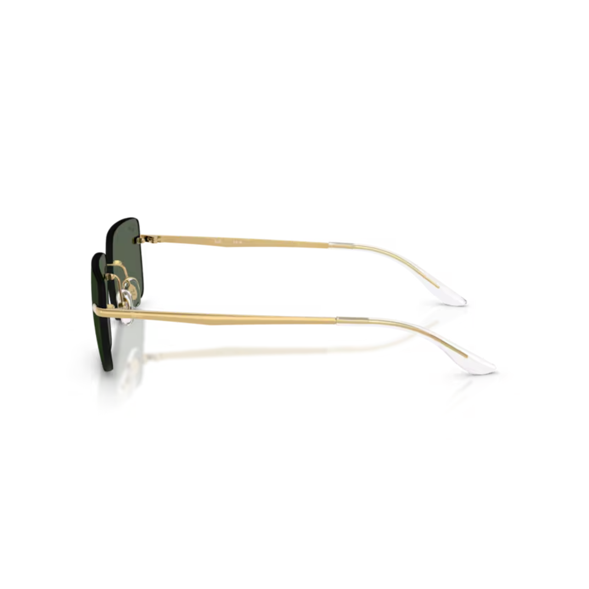 Ray-Ban RB3786I Rimless Rectangle Metal Sunglasses Side View