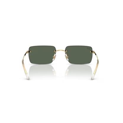 Ray-Ban RB3786I Rimless Rectangle Metal Sunglasses Detail View