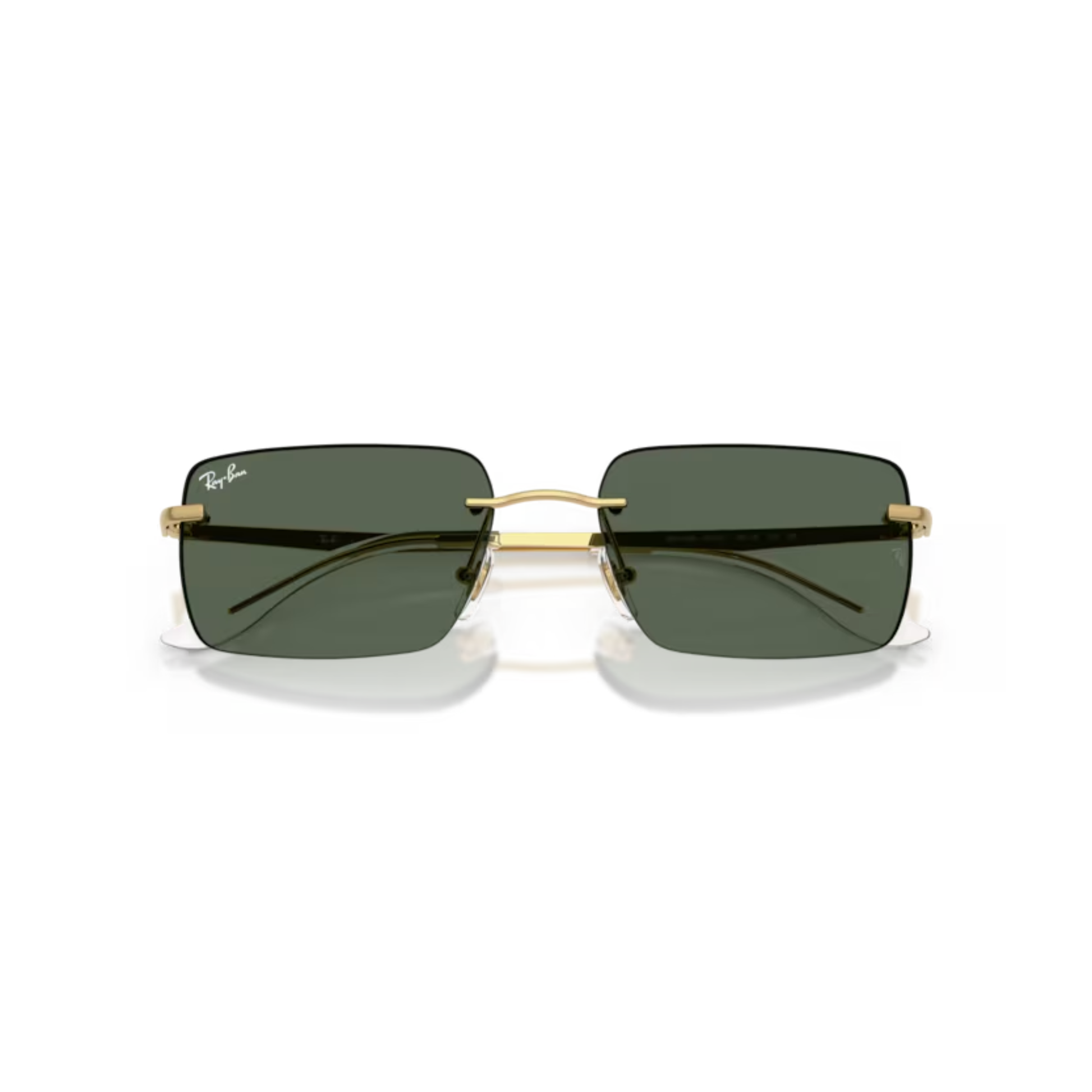 Ray-Ban RB3786I Rimless Rectangle Metal Sunglasses Front View