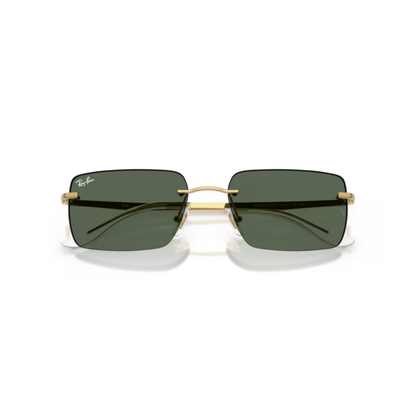 Ray-Ban RB3786I Rimless Rectangle Metal Sunglasses Front View
