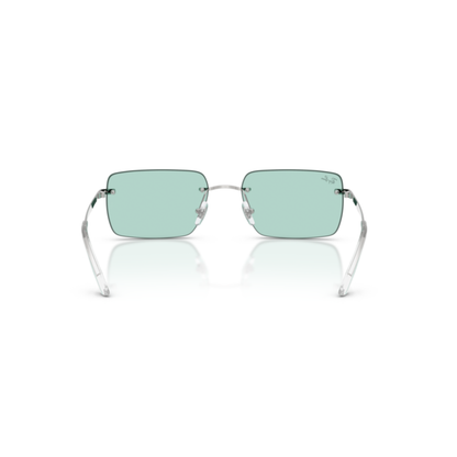Ray-Ban RB3786I unisex rectangle metal sunglasses with premium UV protection lenses and luxury designer styling