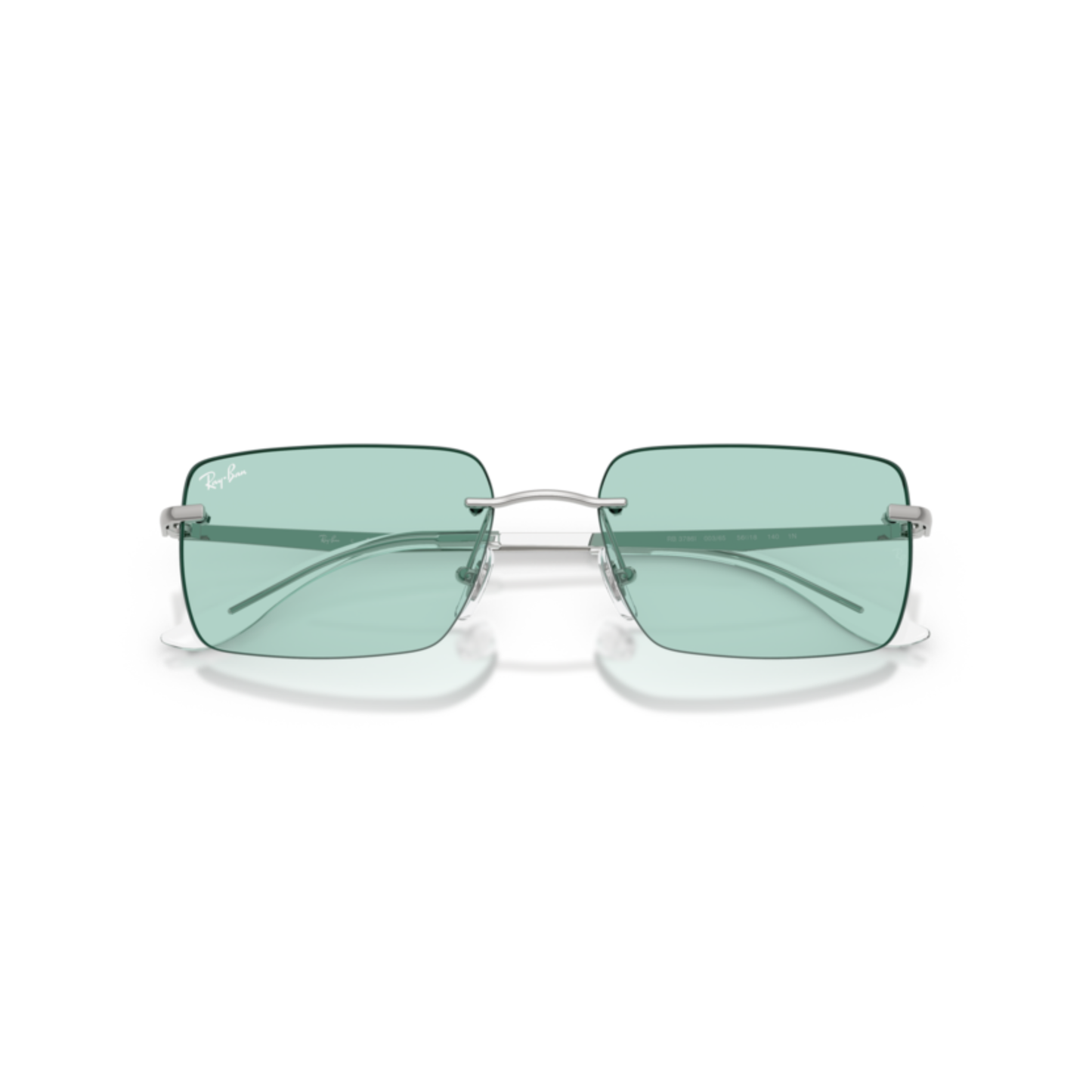 Ray-Ban RB3786I unisex rectangle metal sunglasses with premium UV protection lenses and luxury designer styling
