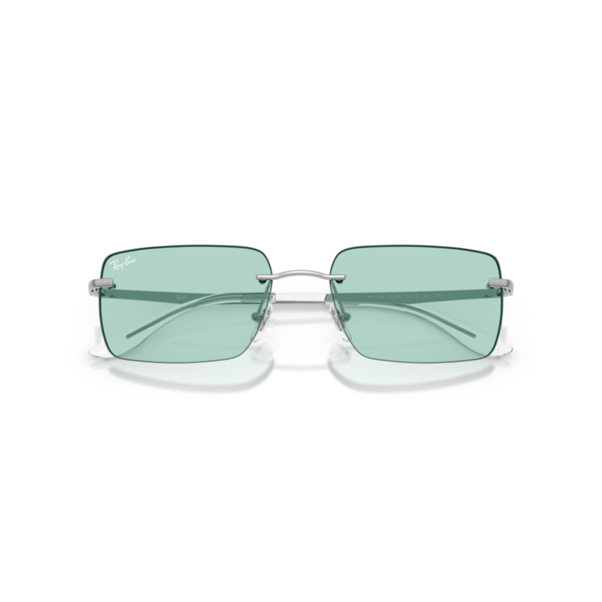 Ray-Ban RB3786I unisex rectangle metal sunglasses with premium UV protection lenses and luxury designer styling